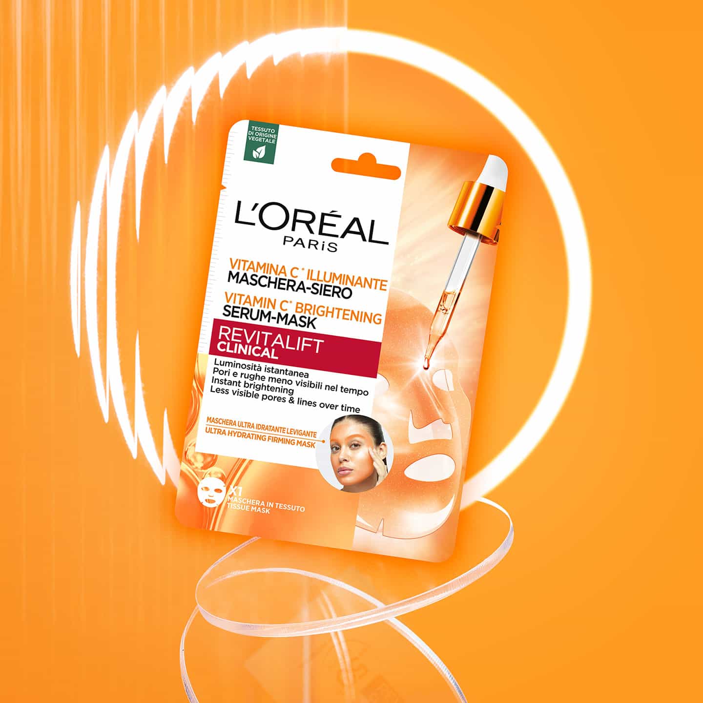 Revitalift Clinical Vitamin C Serum Mask Staging